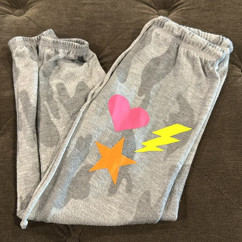 Chic 2 chic neon symbol sweatpants size medium (5)